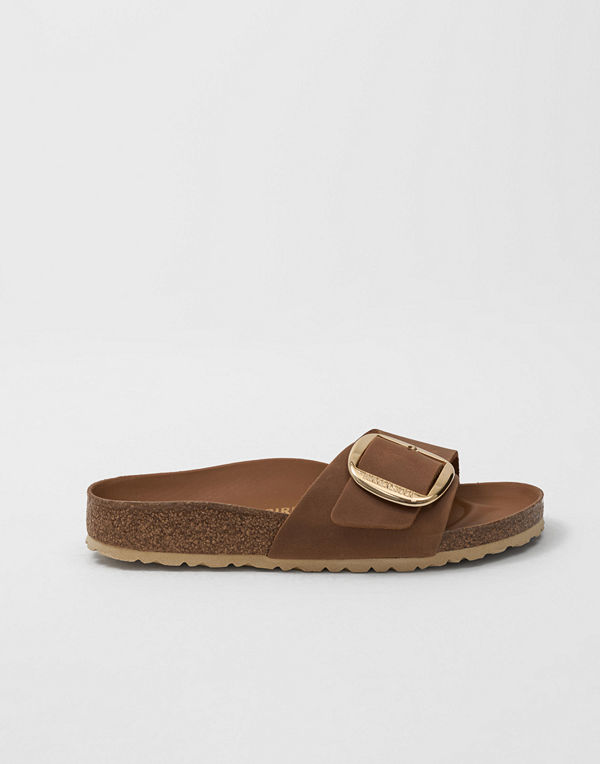 Birkenstock Madrid Big Buckle - Brun