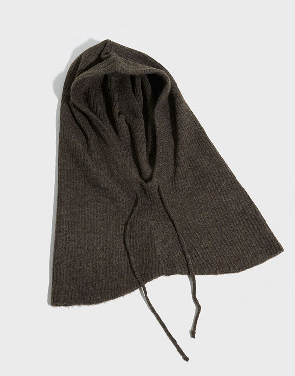 Neo Noir Madita Knit Balaclava - Brun