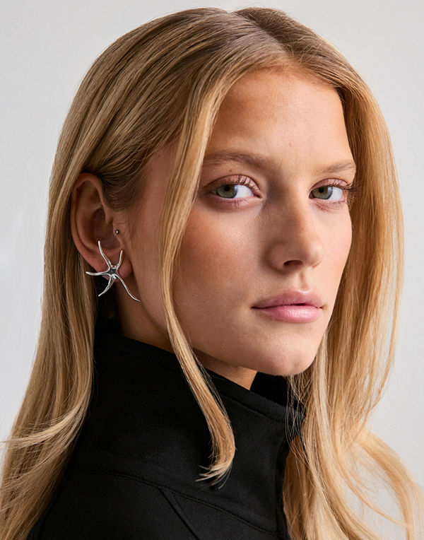 Pilgrim örhängen Prism Earrings - Silver