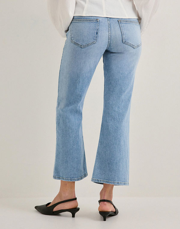 Only Onlsage Lw Kickflare Dnm Dnm Tai - Blå