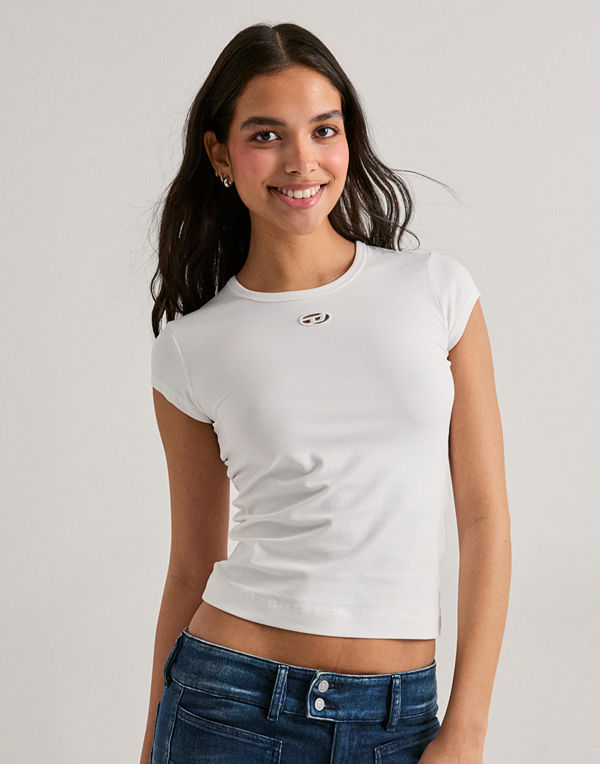 Diesel T-Angie-Od T-Shirt - Vit