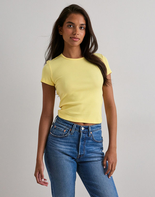 Vero Moda Vmchloe Ss Short Top Ga Jrs Noos - Gul