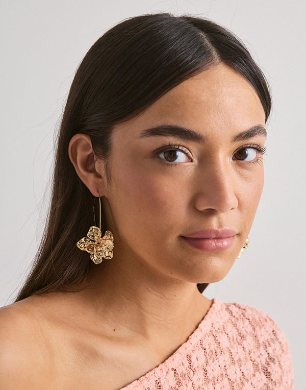 Pilgrim örhängen Lunith Earrings - Guld