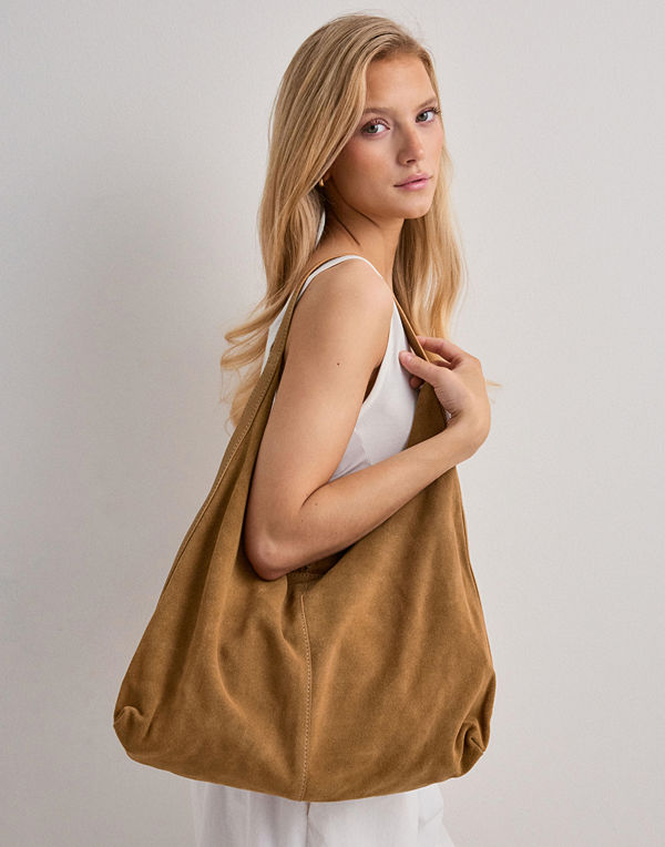 Becksöndergaard Suede Siena Bag - Brun