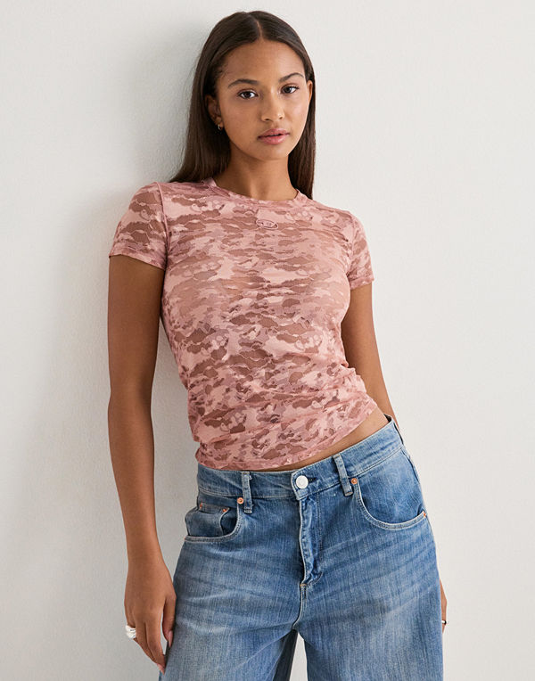 Diesel Kasia-Utlt T-Shirt - Rosa