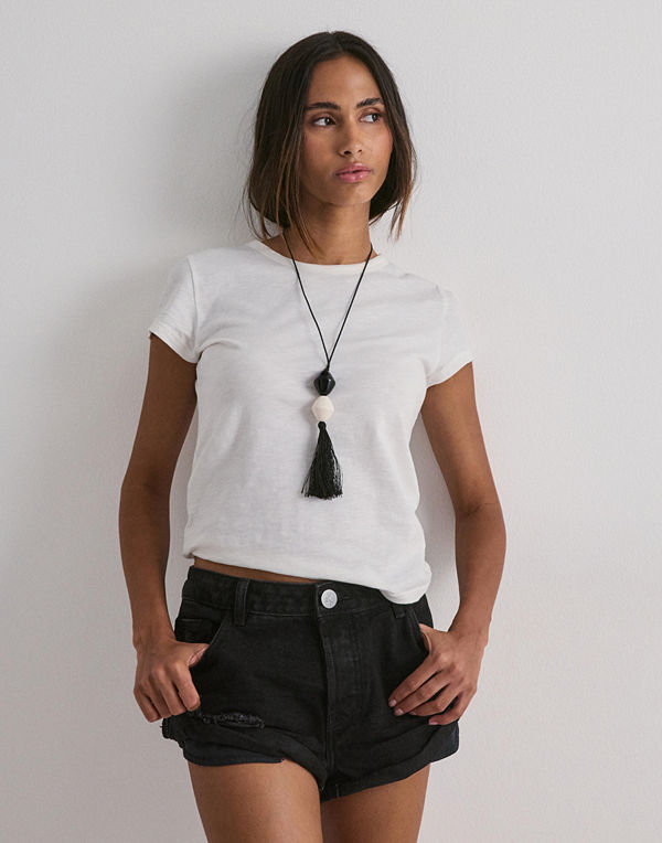 One Teaspoon Bandits Denim Short - Svart