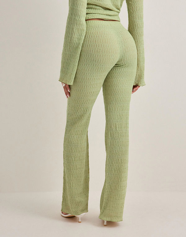 Nelly byxor Elegant Structure Pants - Grön
