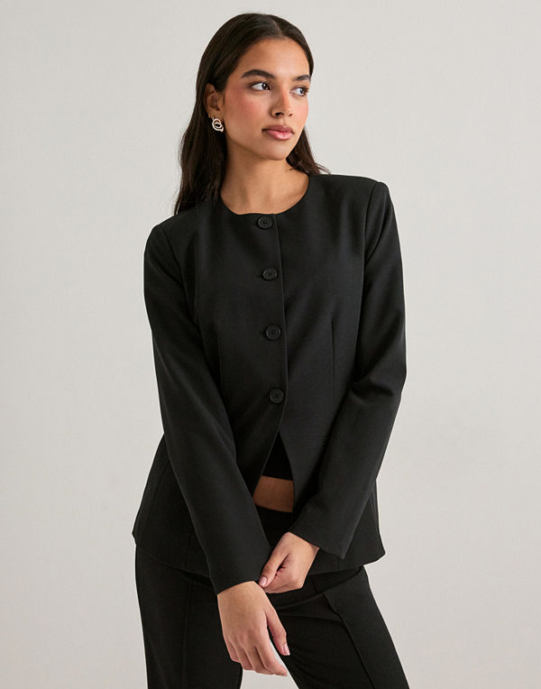 Only Onlsoffi Life L/S Fit Blazer Cc Tlr - Svart