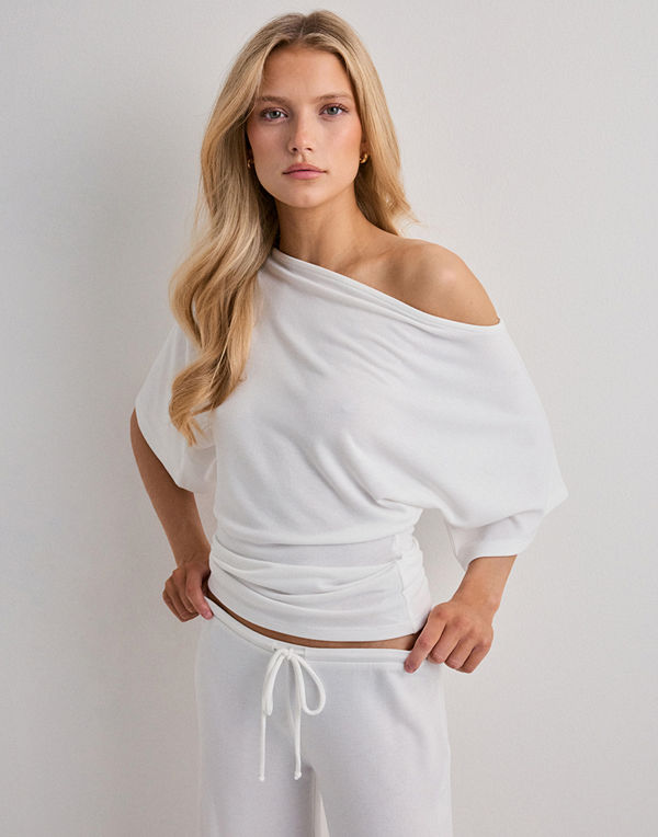 Nelly My Chill Shoulder Top - Vit
