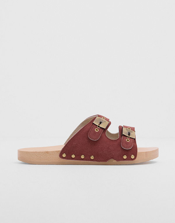 Scholl Pescura Flat Flex 2 Straps - Röd