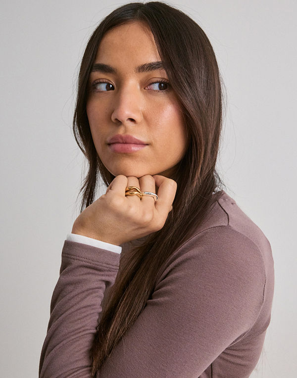 Pilgrim Nova Rings 3-in-1 Set - Guld