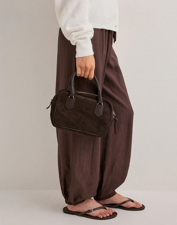 Becksöndergaard Suede Bree Bag - Brun