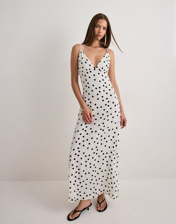 Vero Moda Vmelisa Long Singlet Scarf Dress Wv - Vit