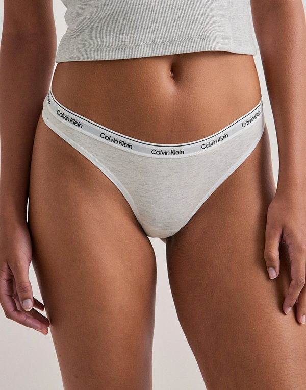 Calvin Klein Underwear Thong 3PK - Multi/Mönstrad