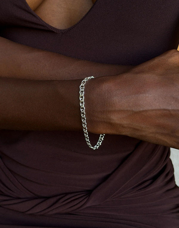 Muli Collection armband Thin Bismarck Bracelet - Silver