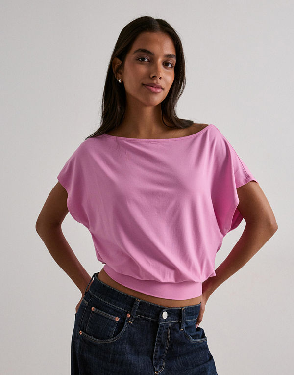 Nelly Soft Hip Focus Top - Rosa