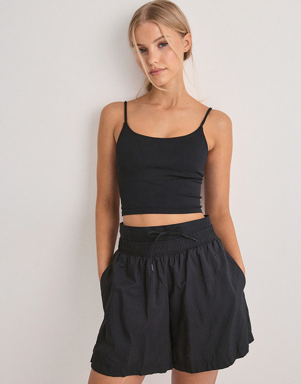 Nike W Nsw Double Waistband Short - Svart