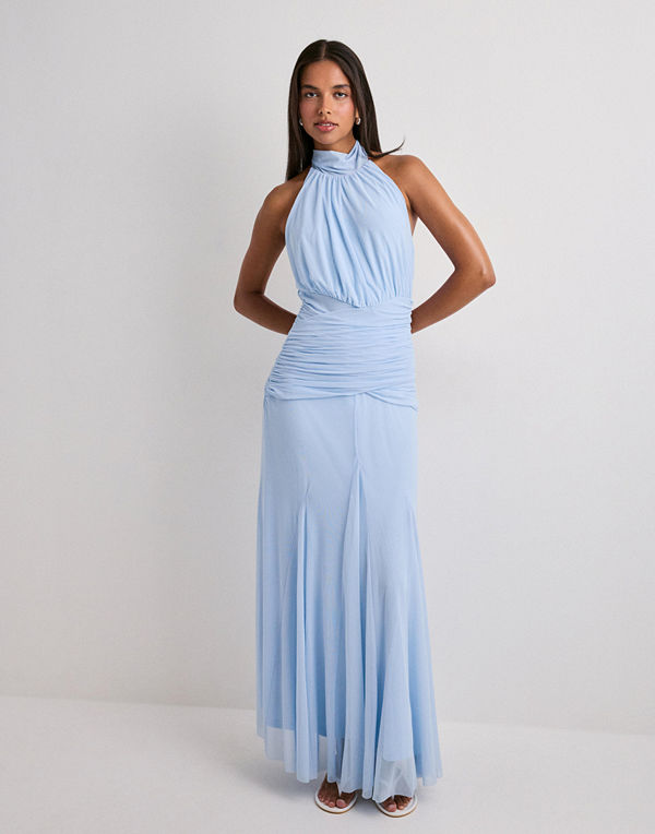 Neo Noir Lisseth Mesh Dress - Blå