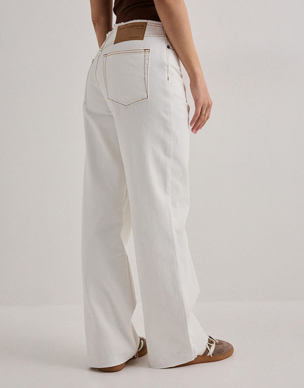 One Teaspoon Low Riders Jeans - Vit