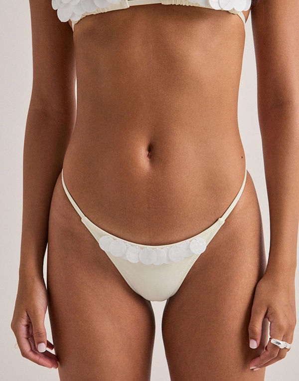 Nelly Ibiza Island Bikini Panty - Vit