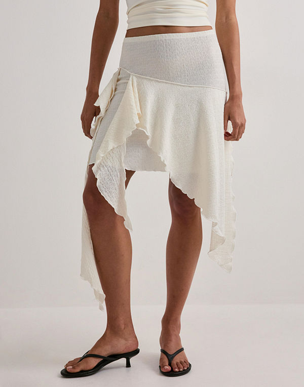 Vero Moda Vmhazel Hw Asm Lace Skirt Jrs Exp - Vit