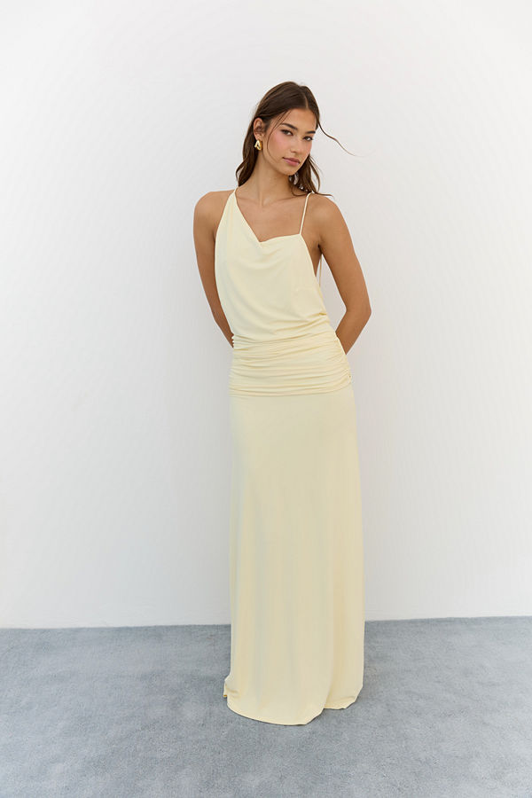 Nelly Asymmetric Dream Dress - Gul