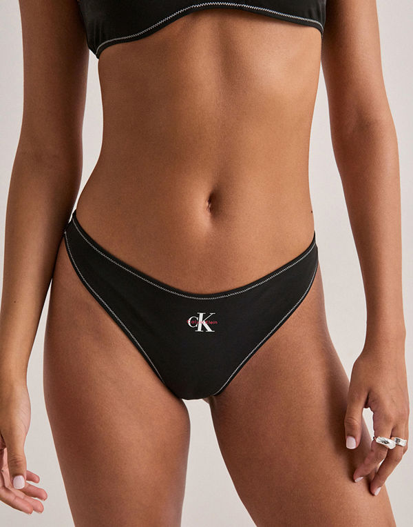 Calvin Klein Underwear Thong - Svart