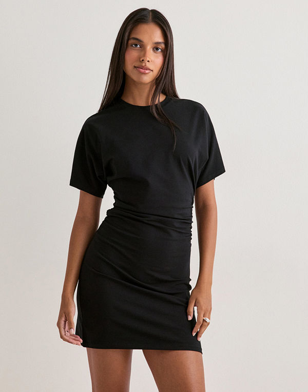 Pieces Pcalli Ss Short Dress Jrs D2D - Svart