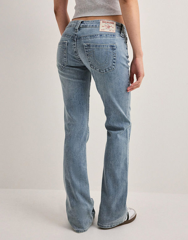 True Religion Becca Low Rise Bootcut_ - Blå