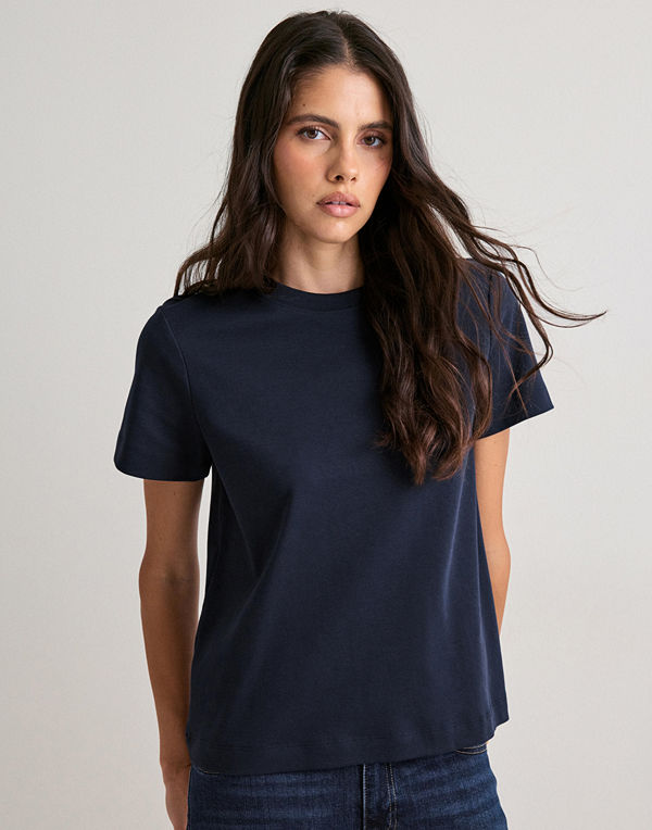 Vero Moda Vmnaima Ss O-Neck T-Shirt Vma Noos - Blå