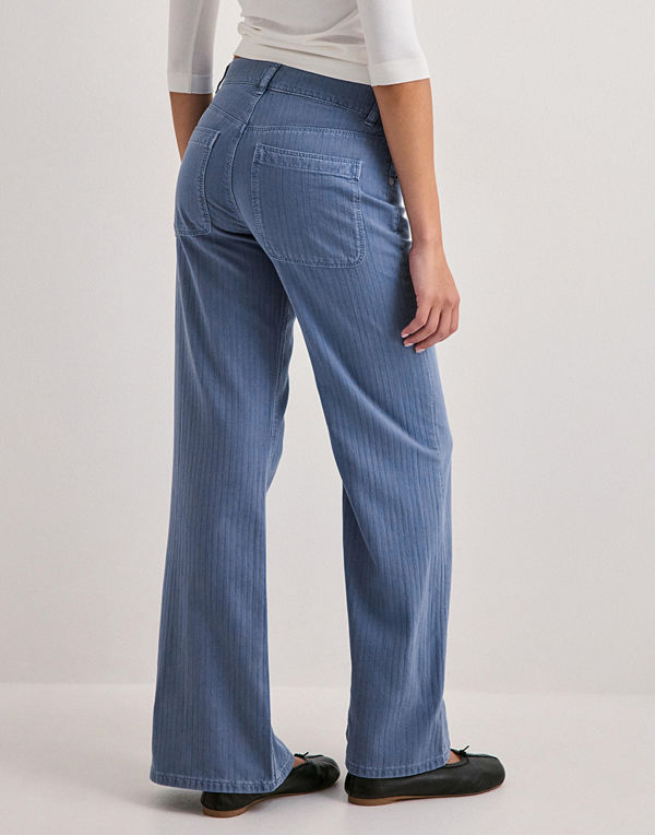 Nelly Cargo Jeans - Blå