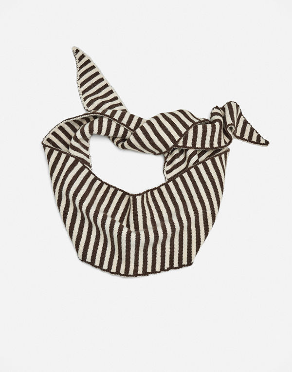 Pieces Pckomma Triangle Scarf Noos Bc - Vit
