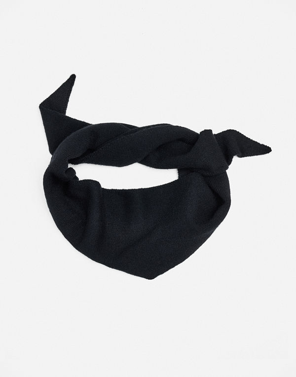 Pieces Pckomma Triangle Scarf Noos Bc - Svart