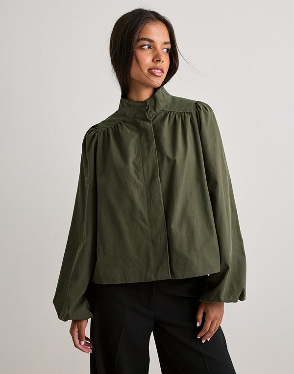 Neo Noir Tirsa Twill Jacket - Grön