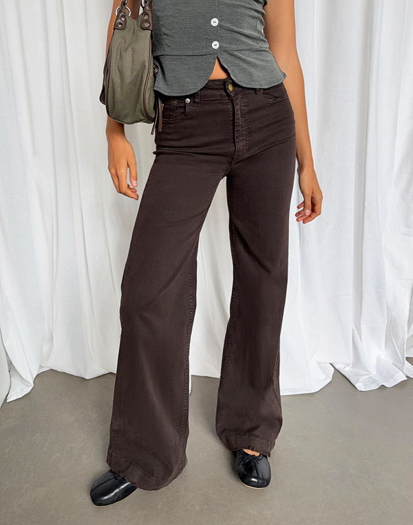 LOIS Jeans Palazzo Mistral - Brun