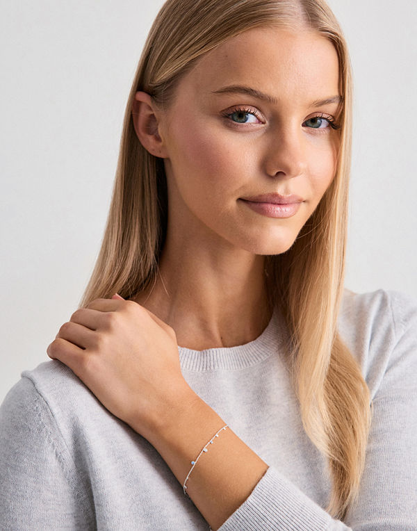 Pilgrim armband Baylen Bracelet - Silver