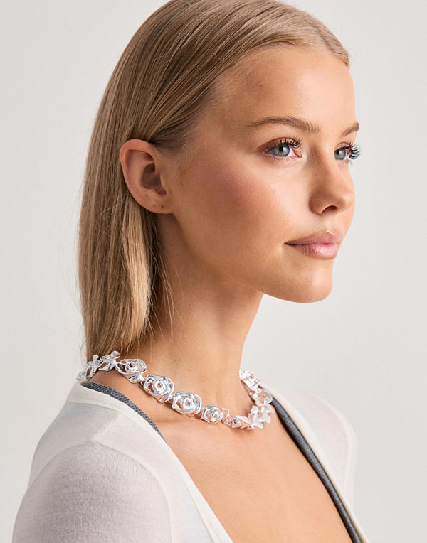 Pilgrim halsband Inner Necklace - Silver